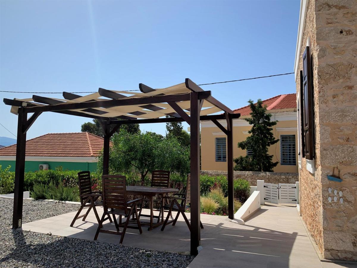 Villa Miranda Chalki Town Exterior foto